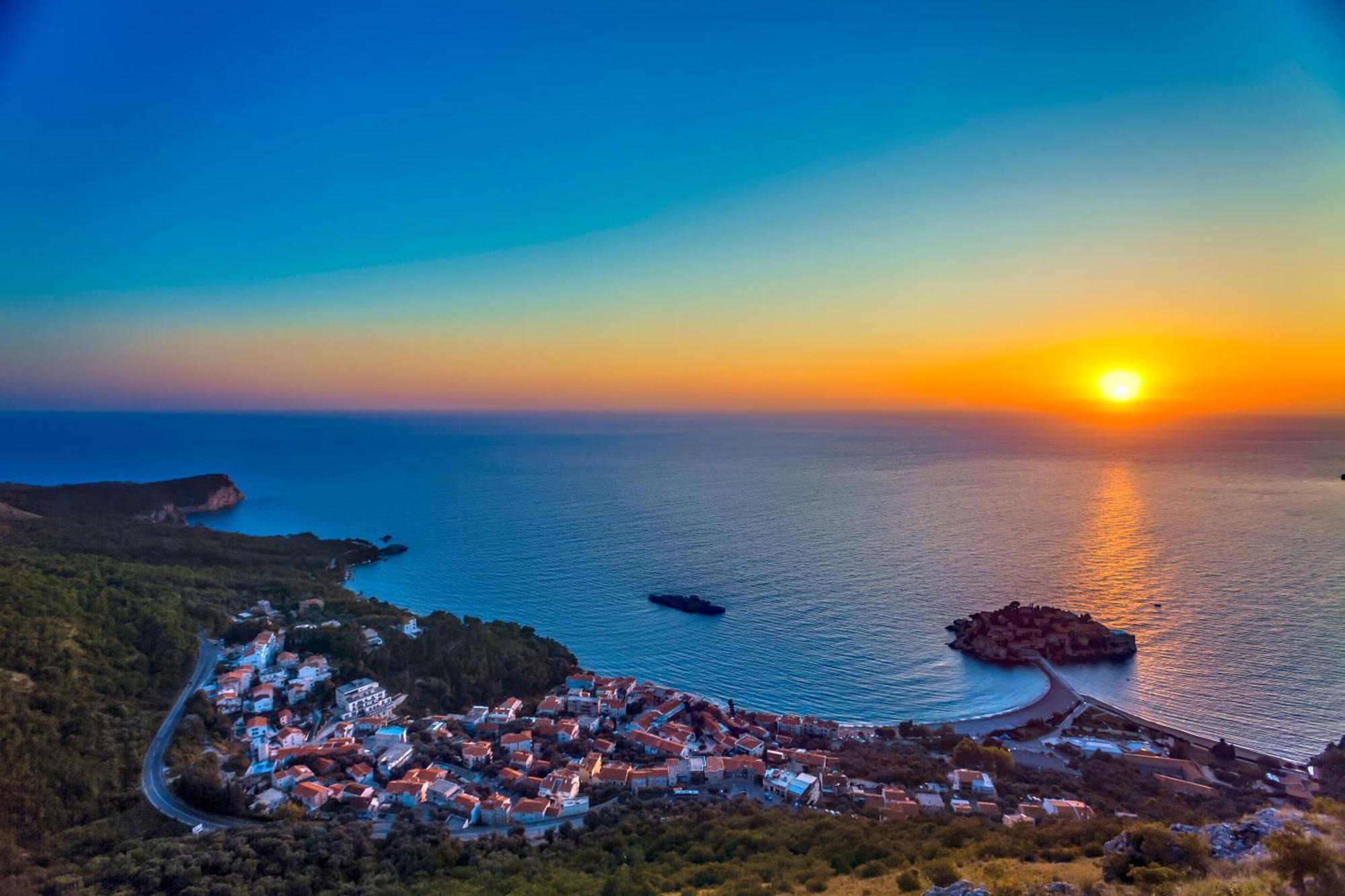Alessandra Apartments Sveti Stefan Exteriér fotografie