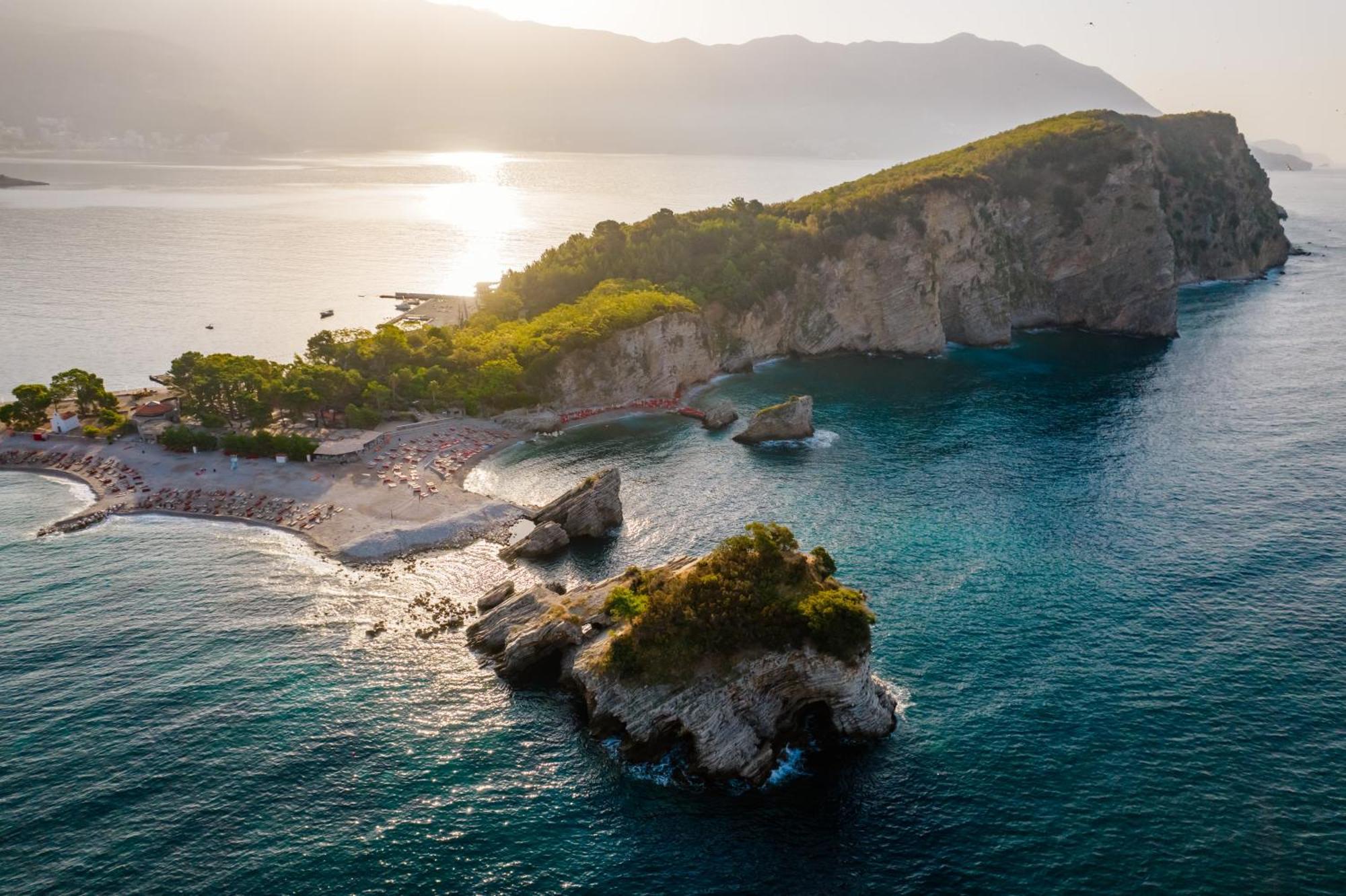 Alessandra Apartments Sveti Stefan Exteriér fotografie