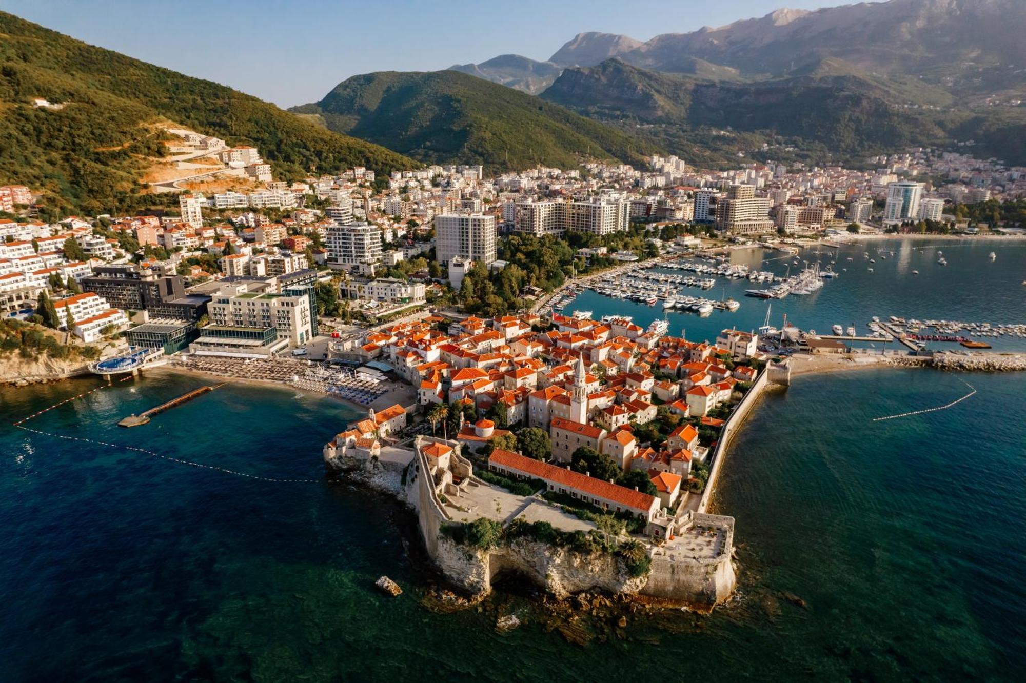 Alessandra Apartments Sveti Stefan Exteriér fotografie