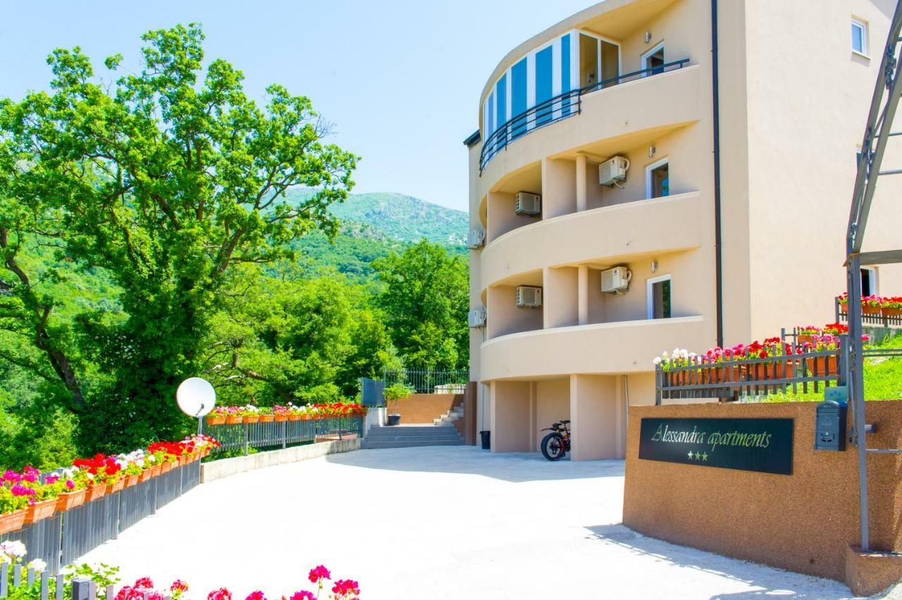 Alessandra Apartments Sveti Stefan Exteriér fotografie